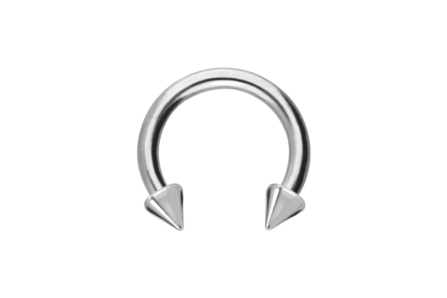 Chirurgenstahl Hufeisenring Piercing SPITZEN